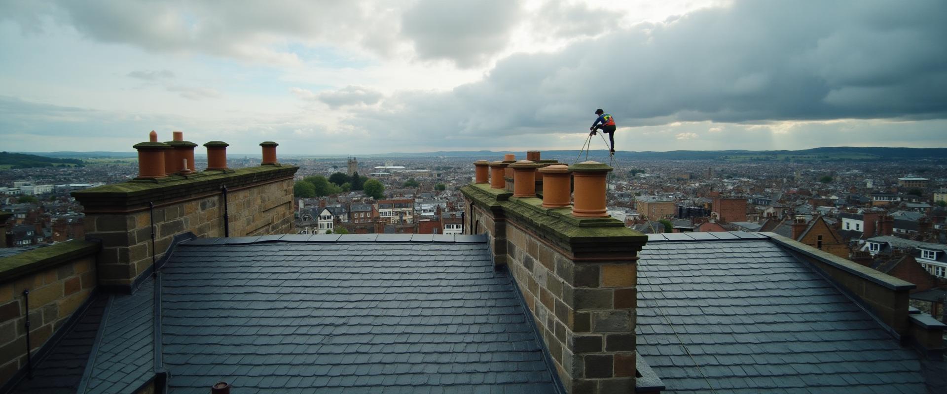 Edinburgh rooftop
