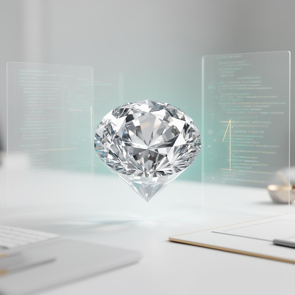Diamond crystal representing the Diamond Certified Lovable Expert tier